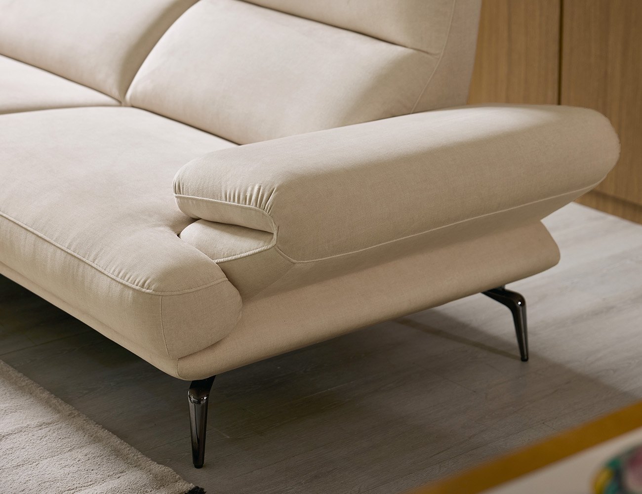 Ghế sofa 4 chỗ vải Zenwave kèm 2 gối - ghế sofa bọc nỉ 4 chỗ - ảnh 6 | Ghế Sofa 360