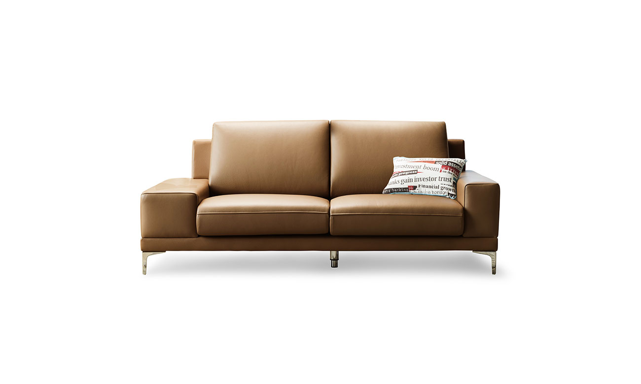 Ghế sofa Flex 3 chỗ da bò Italy tự nhiên - sofa da bò Italy Flex - ảnh 1 | Ghế Sofa 360