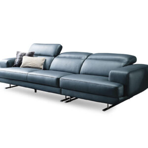 Ghế sofa Monosh 3.5 chỗ có chức năng da bò Schrenck tự nhiên