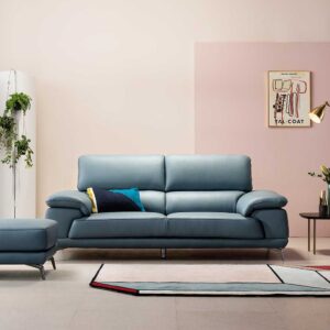 Alternative view of Ghế sofa Beni 3 chỗ da bò tự nhiên