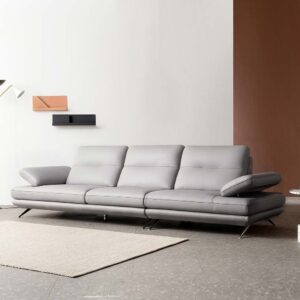 Alternative view of Ghế sofa Elish 4 chỗ có chức năng da bò Schrenck tự nhiên