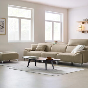Alternative view of Ghế sofa Signic 4 chỗ có chức năng vải Zenwave kèm 2 gối