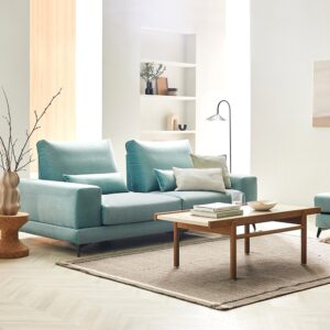 Alternative view of Ghế sofa Momo 3 chỗ có chức năng vải Zenwave kèm 2 gối