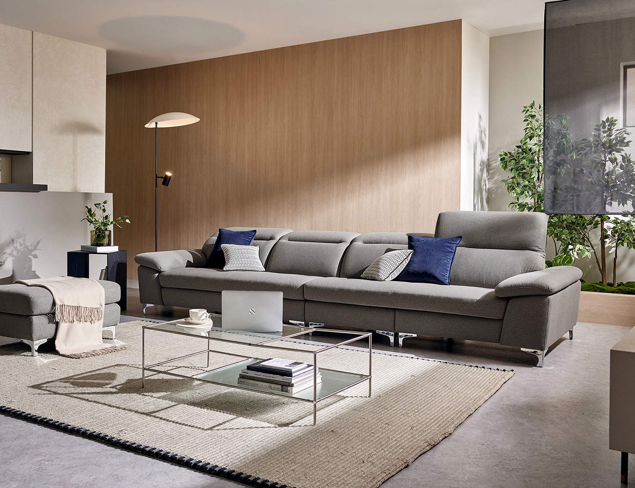Ghế sofa Daddy 6 chỗ có chức năng vải Daywave - ghế sofa bọc nỉ Daddy - ảnh 2 | Ghế Sofa 360