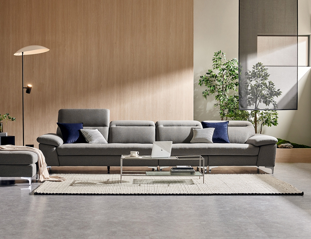 Ghế sofa Daddy 6 chỗ có chức năng vải Daywave - ghế sofa bọc nỉ Daddy - ảnh 3 | Ghế Sofa 360