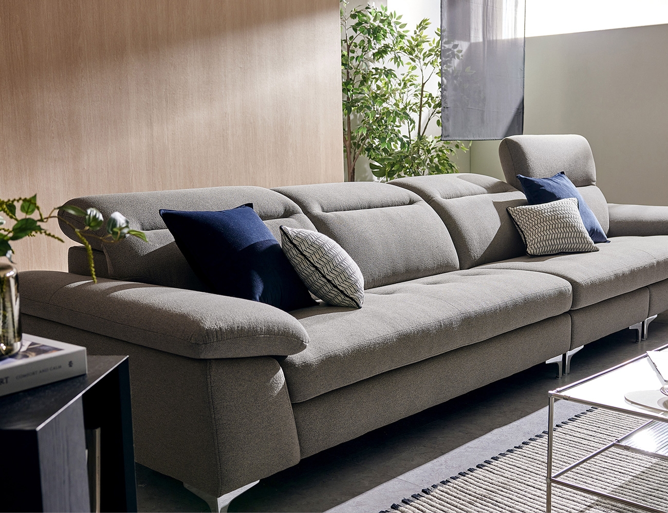 Ghế sofa Daddy 6 chỗ có chức năng vải Daywave - ghế sofa bọc nỉ Daddy - ảnh 5 | Ghế Sofa 360