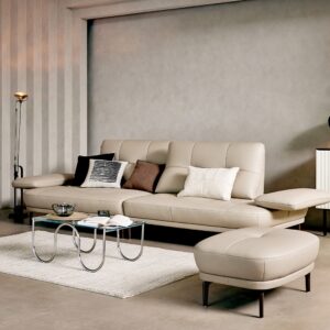 Alternative view of Ghế sofa Allround Swing 4 chỗ có chức năng da bò Schrenck tự nhiên