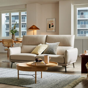 Ghế sofa Milly 2 chỗ da bò tự nhiên