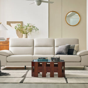 Ghế sofa Draw 3.5 chỗ da bò tự nhiên