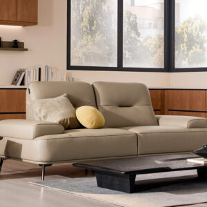 Ghế sofa Frez 3 chỗ da bò tự nhiên