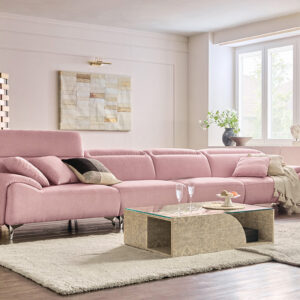 Ghế sofa Signic 6 chỗ có chức năng vải Zenwave kèm 2 gối