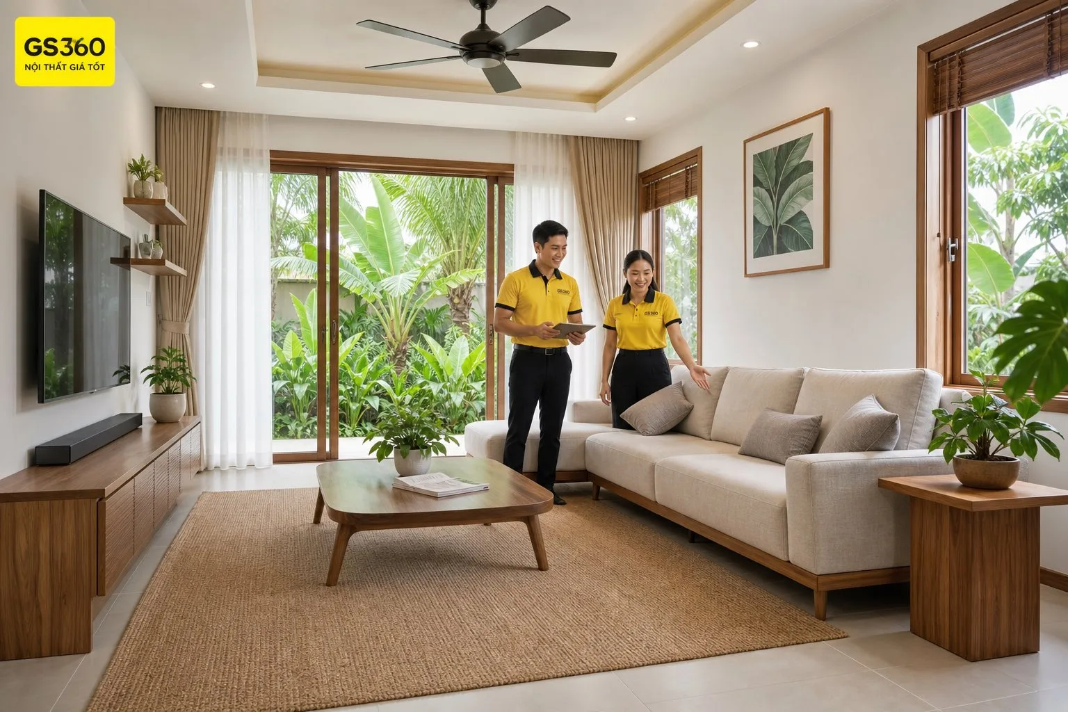 Chọn sofa vải theo khí hậu Việt Nam