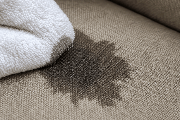 nước tràn vào sofa cần thấm khô ngay lập tức