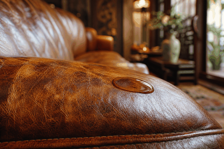 sofa da thật bảo quản patina đẹp theo thời gian