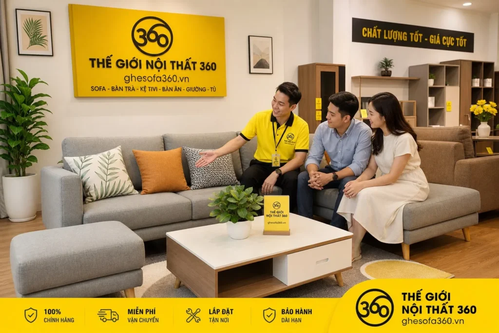 Sofa giá rẻ dưới 5 triệu phòng khách