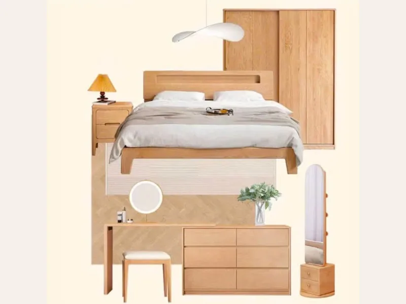 Bộ sản phẩm phòng ngủ 300, thiết kế hiện đại thanh lịch, đầy đủ tiện ích - Ghế Sofa 360 Bộ sản phẩm phòng ngủ 300, thiết kế hiện đại thanh lịch, đầy đủ tiện ích - thiết kế nội thất căn hộ - ảnh 1 thực tế tại showroom Ghế Sofa 360 Hải Phòng