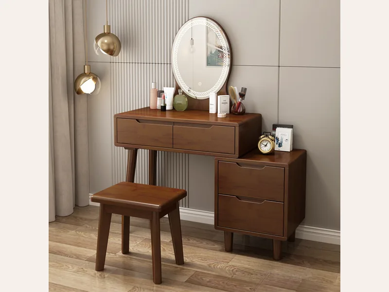 COMBO NỘI THẤT PHÒNG NGỦ GỖ TỰ NHIÊN - Ghế Sofa 360 COMBO NỘI THẤT PHÒNG NGỦ GỖ TỰ NHIÊN - combo nội thất phòng khách - ảnh 2 thực tế tại showroom Ghế Sofa 360 Hải Phòng