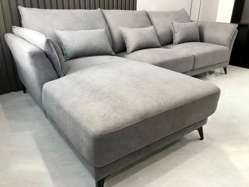 Ghế sofa da phòng khách - sofa da thật cao cấp - ảnh 1 thực tế tại showroom Ghế Sofa 360 Hải Phòng