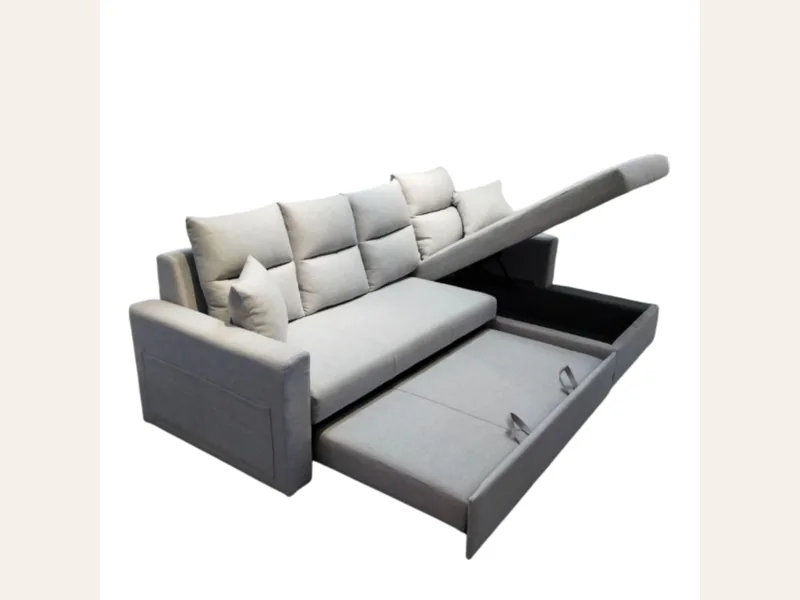 Ghế sofa giường góc L - V5 - sofa giường thông minh Hải Phòng - ảnh 1 thực tế tại showroom Ghế Sofa 360 Hải Phòng