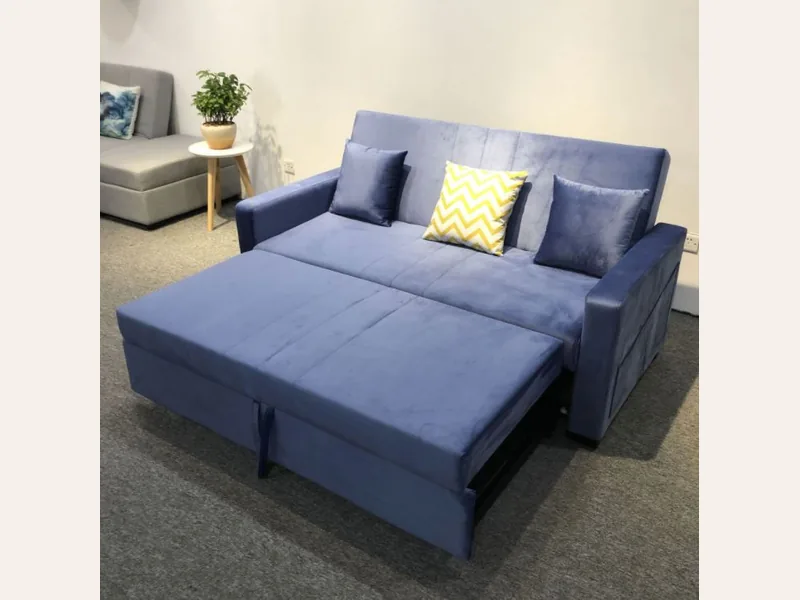 Ghế sofa giường V4 - sofa giường thông minh Hải Phòng - ảnh 3 thực tế tại showroom Ghế Sofa 360 Hải Phòng