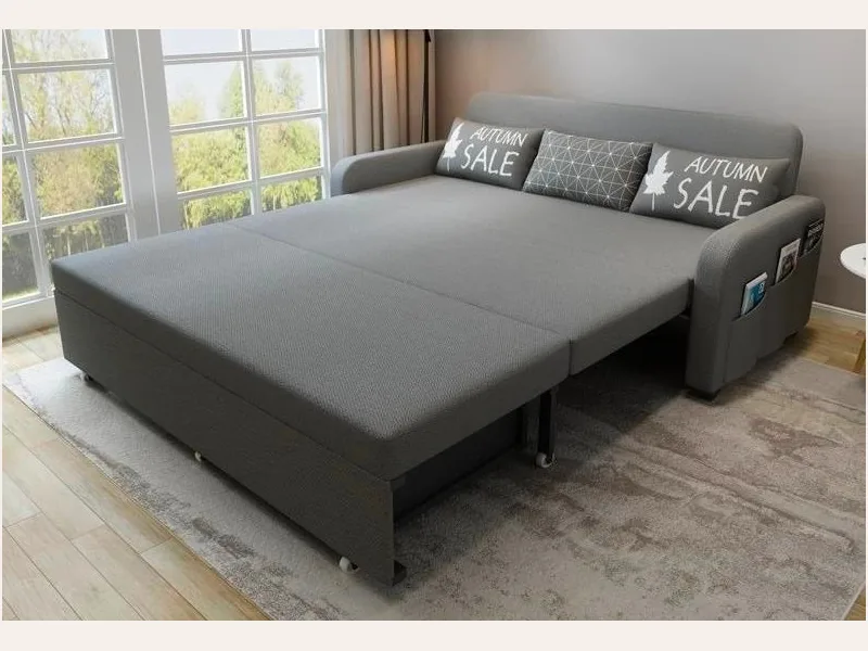 Ghế sofa giường V4S - 01 - sofa giường thông minh Hải Phòng - ảnh 2 thực tế tại showroom Ghế Sofa 360 Hải Phòng