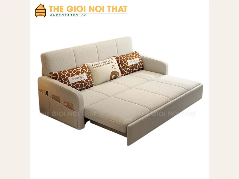 Ghế sofa giường V4S - sofa giường thông minh Hải Phòng - ảnh 1 thực tế tại showroom Ghế Sofa 360 Hải Phòng