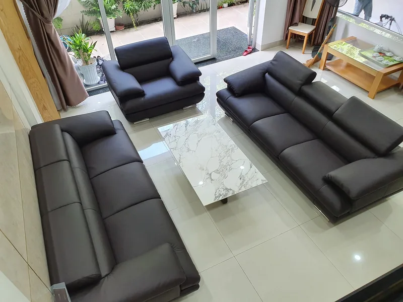 Ghế sofa nhập khẩu ( Chính hãng HUGO ) - 9038 - Ghế Sofa 360 Ghế sofa nhập khẩu ( Chính hãng HUGO ) - 9038 - sofa Hải Phòng Hà Nội - ảnh 3 thực tế tại showroom Ghế Sofa 360 Hải Phòng