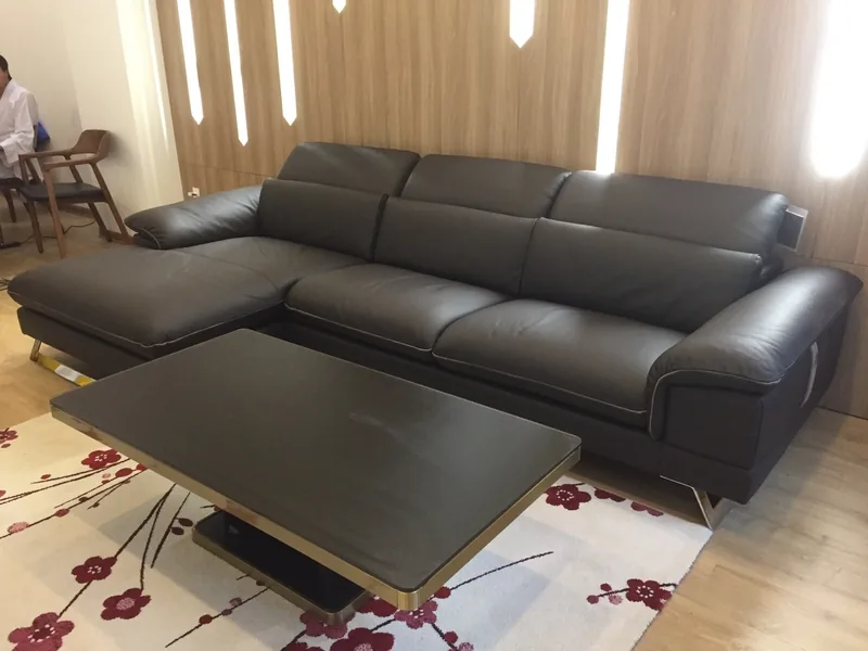 Ghế sofa nhập khẩu ( Chính hãng OMEGA ) - KH270 - sofa Hải Phòng Hà Nội - ảnh 3 thực tế tại showroom Ghế Sofa 360 Hải Phòng