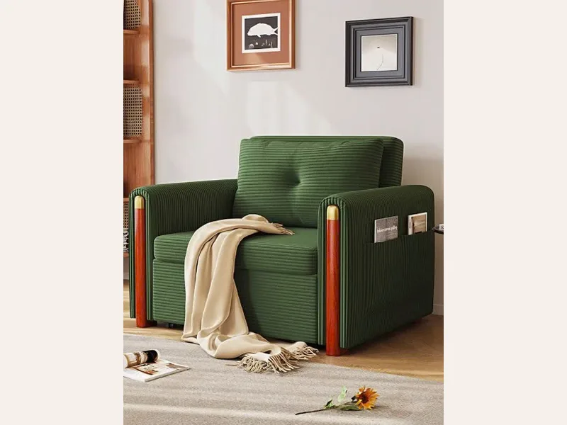 Giường sofa, ban công hai năng gấp đôi, giường đa chức năng, - giường ngủ gỗ công nghiệp - ảnh 2 thực tế tại showroom Ghế Sofa 360 Hải Phòng
