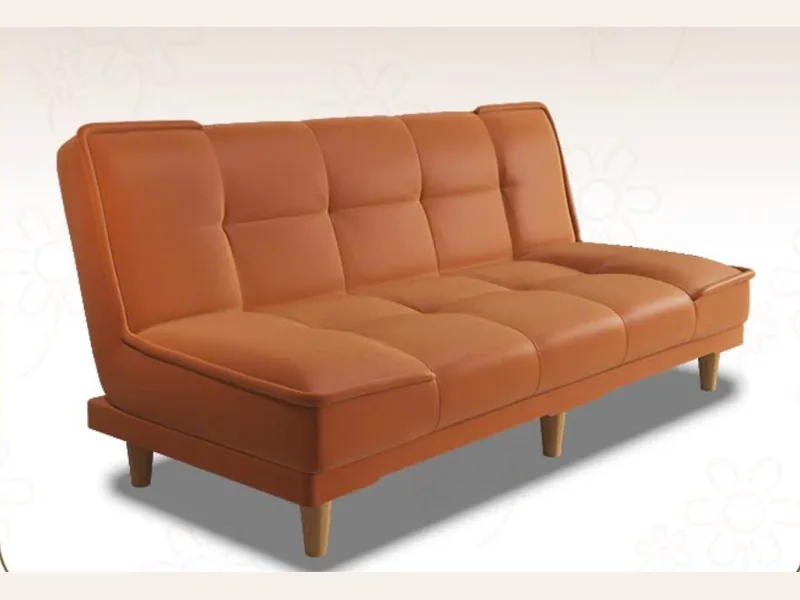 Giường sofa gấp đa năng sofa phòng khách 2025 mới đơn giản căn hộ nhỏ cho thuê sofa nhà căn hộ nhỏ - giường ngủ gỗ công nghiệp - ảnh 2 thực tế tại showroom Ghế Sofa 360 Hải Phòng