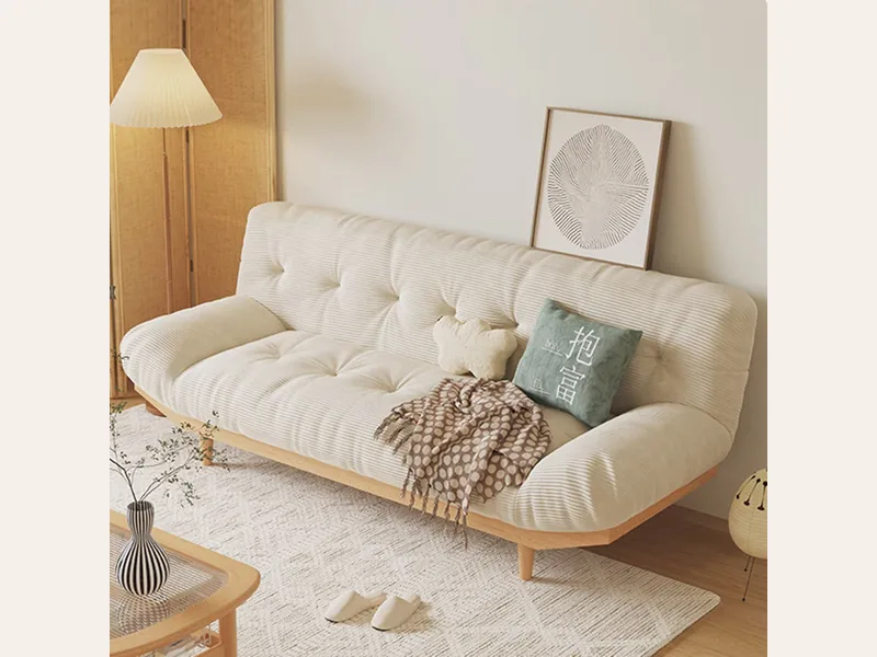 Sofa ghế giường gấp thông minh Hot - giường ngủ gỗ công nghiệp - ảnh 2 thực tế tại showroom Ghế Sofa 360 Hải Phòng