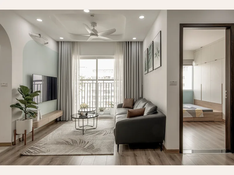 Thiết kế nội thất căn hộ anh Hùng - Vinhomes Hải Phòng - Ghế Sofa 360 Thiết kế nội thất căn hộ anh Hùng - Vinhomes Hải Phòng - thiết kế nội thất căn hộ - ảnh 1 thực tế tại showroom Ghế Sofa 360 Hải Phòng