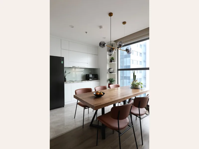 Thiết kế nội thất căn hộ Chị Phương - Dự án Vinhomes Smartcity - Ghế Sofa 360 Thiết kế nội thất căn hộ Chị Phương - Dự án Vinhomes Smartcity - thiết kế nội thất căn hộ - ảnh 3 thực tế tại showroom Ghế Sofa 360 Hải Phòng