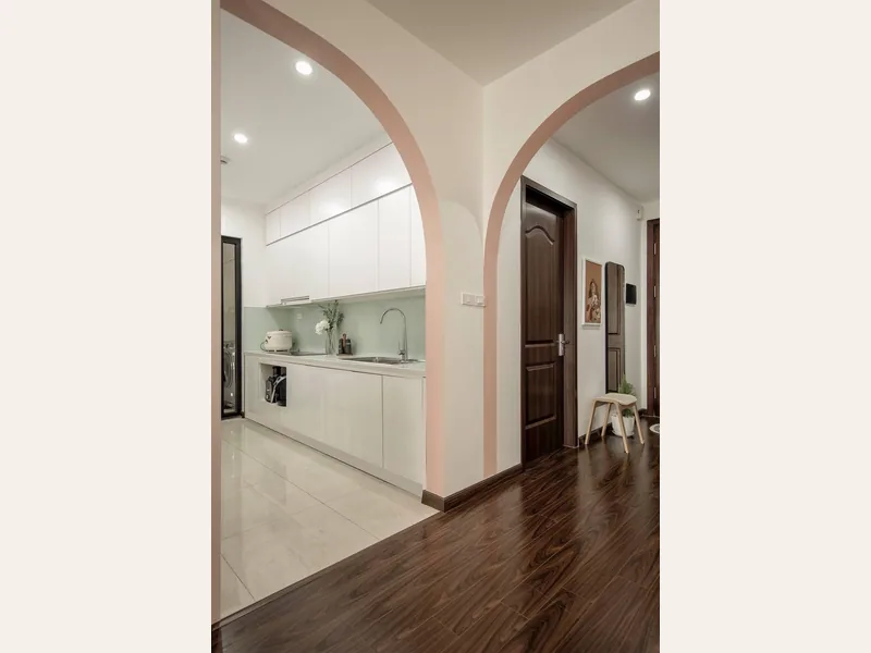 Thiết kế nội thất căn hộ Chị Vân Anh - Dự án Vinhomes - thiết kế nội thất căn hộ - ảnh 3 thực tế tại showroom Ghế Sofa 360 Hải Phòng