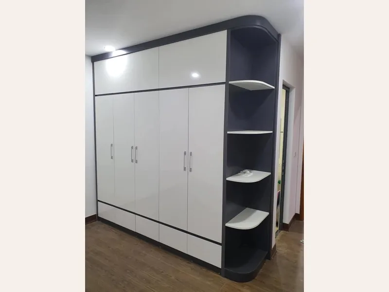 Tủ quần áo gỗ ( thiết kế thi công theo yêu cầu ) - Ghế Sofa 360 Tủ quần áo gỗ ( thiết kế thi công theo yêu cầu ) - tủ quần áo gỗ công nghiệp - ảnh 2 thực tế tại showroom Ghế Sofa 360 Hải Phòng