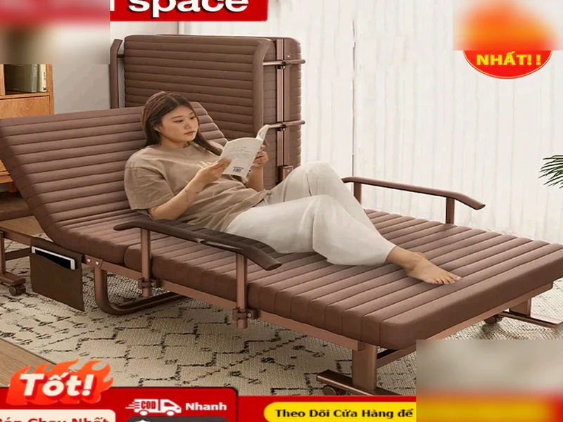 ALVIN Giường Gấp Gọn cao cấp thiết kế thông minh tiện lợi Có thể gấp đôi cất sofa giường ghế bố giường - Ghế Sofa 360 ALVIN Giường Gấp Gọn cao cấp thiết kế thông minh tiện lợi Có thể gấp đôi cất sofa giường ghế bố giường - nội thất online - ảnh 3 tại xưởng Ghế Sofa 360