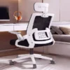 Ghế Công Thái Học CTH 401, Ghế Gaming, Ghế Văn Phòng, Ghế Làm Việc Bảo Vệ Cột Sống Lưng, Tựa đầu 3D êm ái và thoải mái.