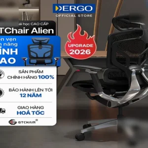 Alternative view of Ghế Công Thái Học Ergonomic GTChair Alien