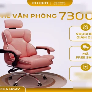 Alternative view of Ghế gaming 7300, tựa đầu cao cấp, ghế xoay gaming, nâng hạ ngả lưng tiện ích