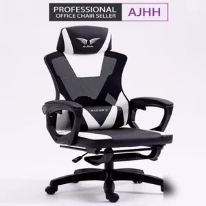 Ghế gaming công thái học bọc nệm mềm Thích hợp làm việc chơi game, Lưng ghế có thể ngả 145°, Bảo Vệ Cột Sống,ghế giám đố
