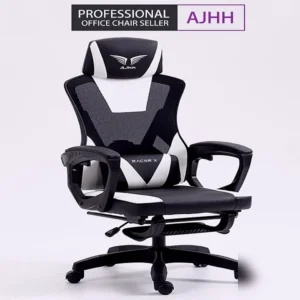 Alternative view of Ghế gaming công thái học bọc nệm mềm Thích hợp làm việc chơi game, Lưng ghế có thể ngả 145°, Bảo Vệ Cột Sống,ghế giám đố