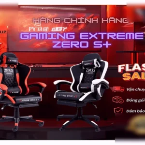 Alternative view of Ghế Gaming EXTREME ZERO S+ 2024,Ngả 135 độ,Xoay 360,Tựa lưng êm ái,Công thái học mới nhất ZERO S+