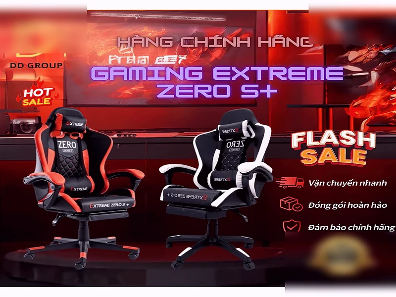 Ghế Gaming EXTREME ZERO S+ 2024,Ngả 135 độ,Xoay 360,Tựa lưng êm ái,Công thái học mới nhất ZERO S+ - Ghế Sofa 360 Ghế Gaming EXTREME ZERO S+ 2024,Ngả 135 độ,Xoay 360,Tựa lưng êm ái,Công thái học mới nhất ZERO S+ - ghế gaming cao cấp - ảnh 2 tại xưởng Ghế Sofa 360