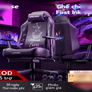 Ghế gaming Xpanse X36 Da cao cấp siêu dẻo, Tựa lưng bionic liên tục cong hình chữ S | ghế công thái học | ghế văn phòng