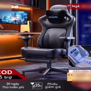 Ghế gaming Xpanse X7 Tựa lưng bionic đẩy trước động thái giảm áp, ghế công thái học ghế văn phòng ghế làm việc