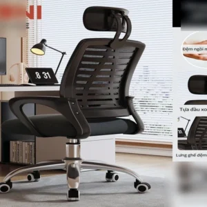 Ghế máy tính nâng hạ xoay gia đình, ghế thể thao điện tử, ghế ký túc xá học sinh cấp 2, ghế tựa lưng