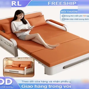 Alternative view of iPearl Sofa Giường Gấp Gọn Chất Liệu Khung Thép Không Gỉ Siêu Bềnhế sofa giường Tặng 2 chiếc gối