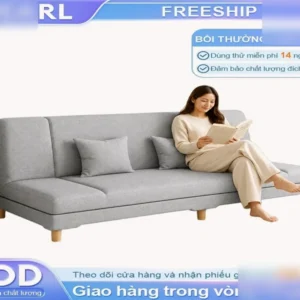 iPearl sofa giường gấp gọn Ngủ Ngồi Nằm 3in1 Khung Chắc Chắn chân gỗ nguyên khối