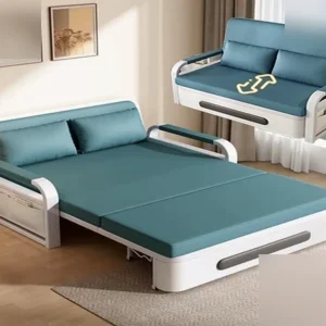 Alternative view of Sofa giường thông minh có ngăn chứa đồ, giường sofa gấp gọn bọc vải nano cao cấp hàng nhập khẩu ( Tặng kèm 2 gối )