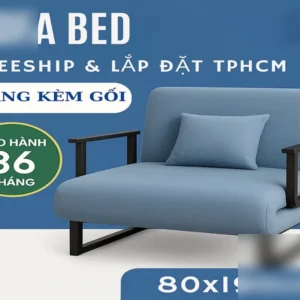 Alternative view of [TẶNG GỐI] Giường ghế sofa gấp gọn tiện lợi, giường sofa nằm đọc sách nghỉ ngơi thư giãn tại văn phòng, nhà riêng